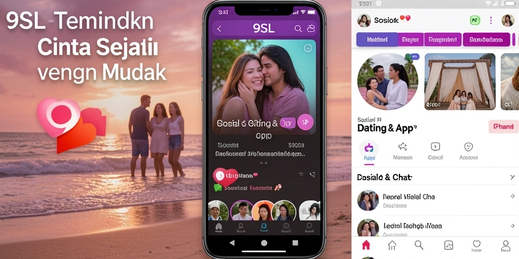 Tampilan antarmuka aplikasi 9SL yang modern dan user-friendly.