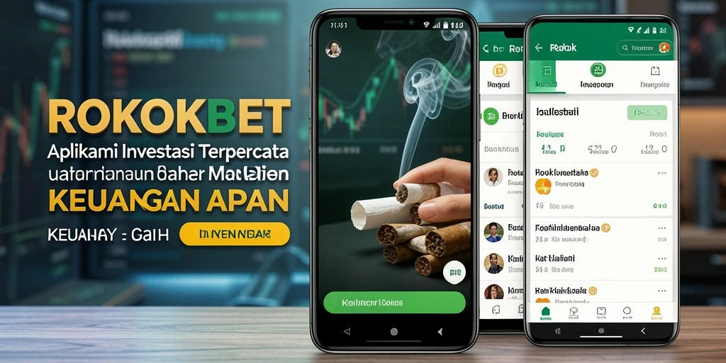 Tampilan antarmuka ROKOKBET yang user-friendly untuk investasi