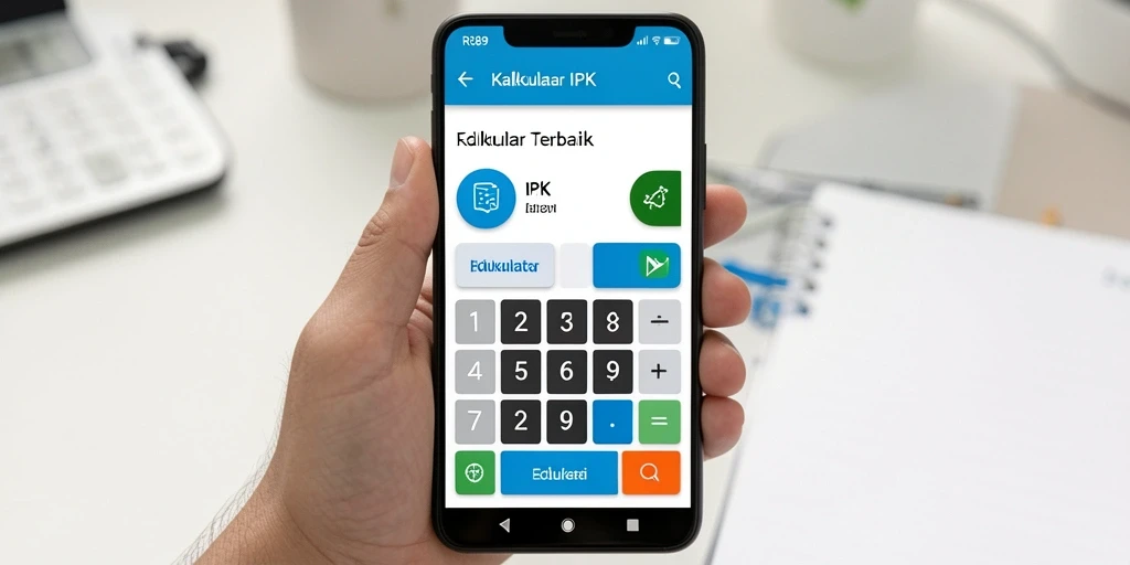 Tampilan antarmuka RR89 yang user-friendly untuk Kalkulator IPK.