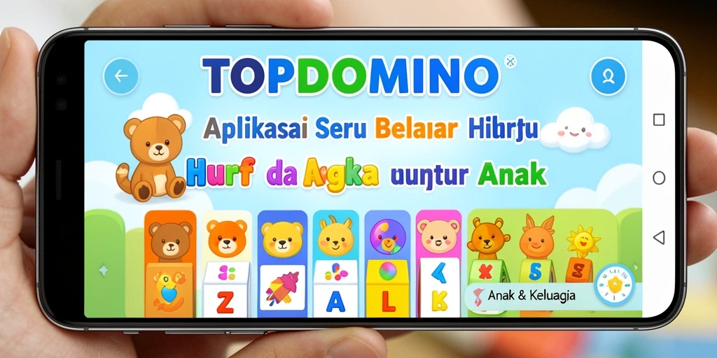 Tampilan antarmuka TOPDOMINO yang menarik dan interaktif.