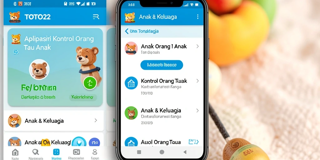 Antarmuka TOTO22 yang intuitif dan mudah digunakan oleh anak-anak.