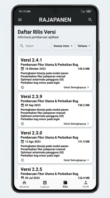 Riwayat Versi APK rajapanen untuk Pengguna Android
